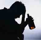 alcohol can lead to psychological and physical dependence and, after the initial euphoria, to depression