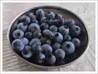 blueberries have extremely high antioxidant levels, along with pomegranate and acai and maqui berries