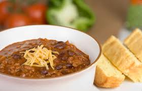 cajun chile should be served with corn bread, which makes a tasty, well-balanced meal