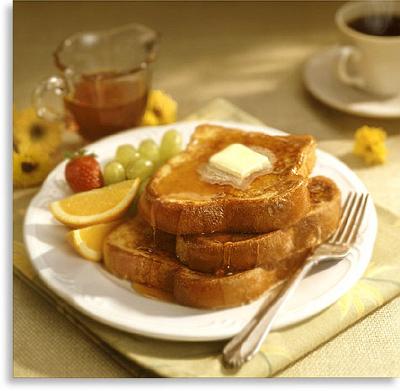 Healthy French Toast, a special treat for healthy, happy holidays