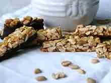You can make peanut bars and all sorts of healthy nut bars