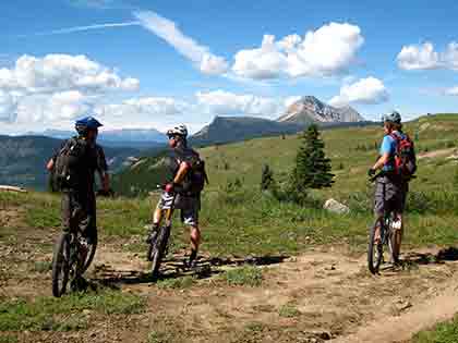 mountain-biking and other outdoor activities are a great way to stay fit and age well