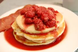 You can also serve these pancakes with different fruits