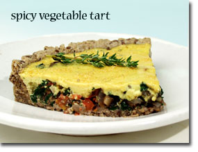 This delicious tart is full of nutritional goodness