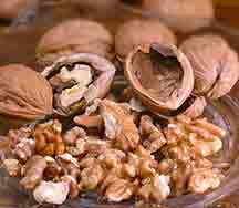 Eating walnuts can help fight depression, lower cholesterol levels and help with weight loss because of their high levels of omega-3.
