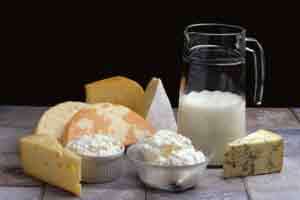 Calcium deficiency can lead to Osteoporosis so make sure you get enough dairy products