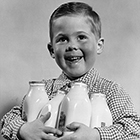 or all children from birth to age five, milk is one of the most important ingredients in a well balanced diet, it may prevent osteoporosis in the future