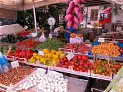 Local markets are a source of fresh vegetables and fruit which should form the basis of your healthy eating program