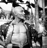 Baldness is often seen as attractive in males and young men often shave their heads - Yul Brynner was one of the trendsetters
